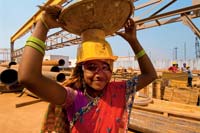A-mine-worker-in-India