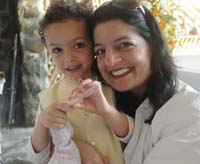Indira-Lakshmanan-with-her-son-Devan