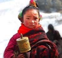 Tibetan candlelight vigil