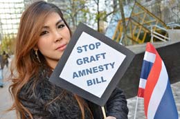 Thai-residents-in-Vancouver--protest-graft-bill