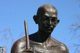 Gandhi-statue-will-dishonor-his-memory